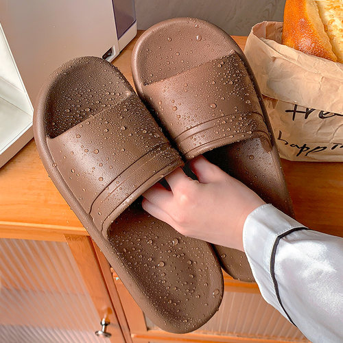 靓蒂芬情侣eva简约防滑凉拖鞋