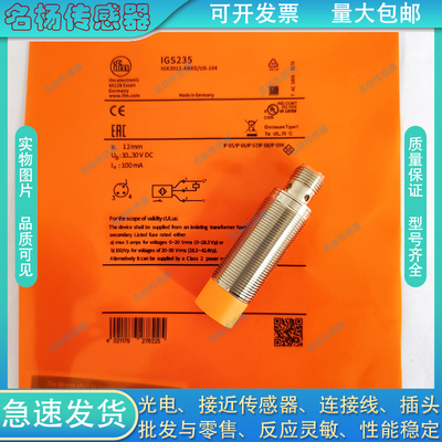 易福门金属接近开关IGS204 205 206 207 208 209 217 232 236 289