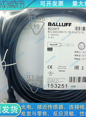 接近开关延长线BCC0H7F BCC A223-0000-1C-123-EX43T2-100