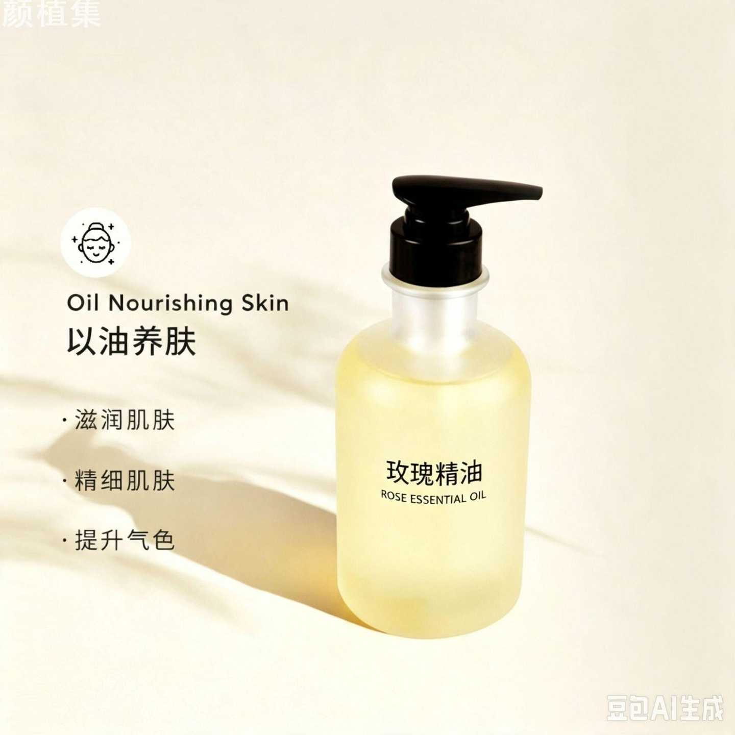 玫瑰精油身体按摩开背面部spa