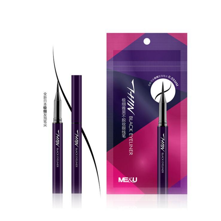 米约 酷黑极细眼线液笔防汗防水持久不易脱妆速干眼线水笔不晕染