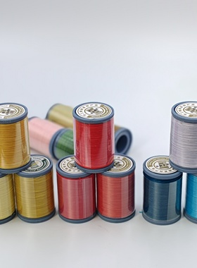 0.1mm南美圆蜡线80米细如发丝极细南美蜡线三股蜡线DIY501-820