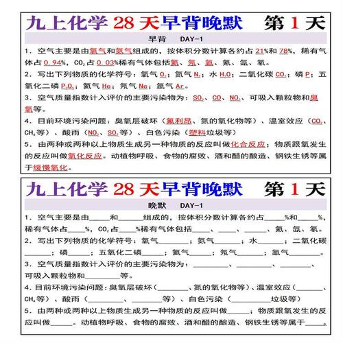 2026新八升九化学29天每