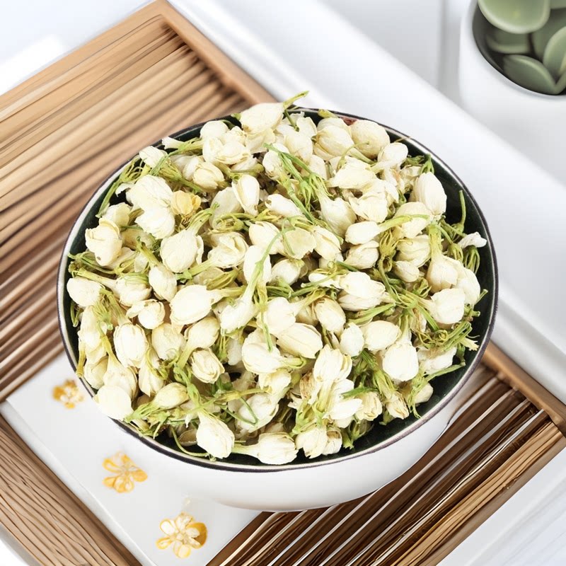 批发新货茉莉花茶 广西茉莉花 茉莉花蕾茶叶花草茶茉莉干500g茉莉