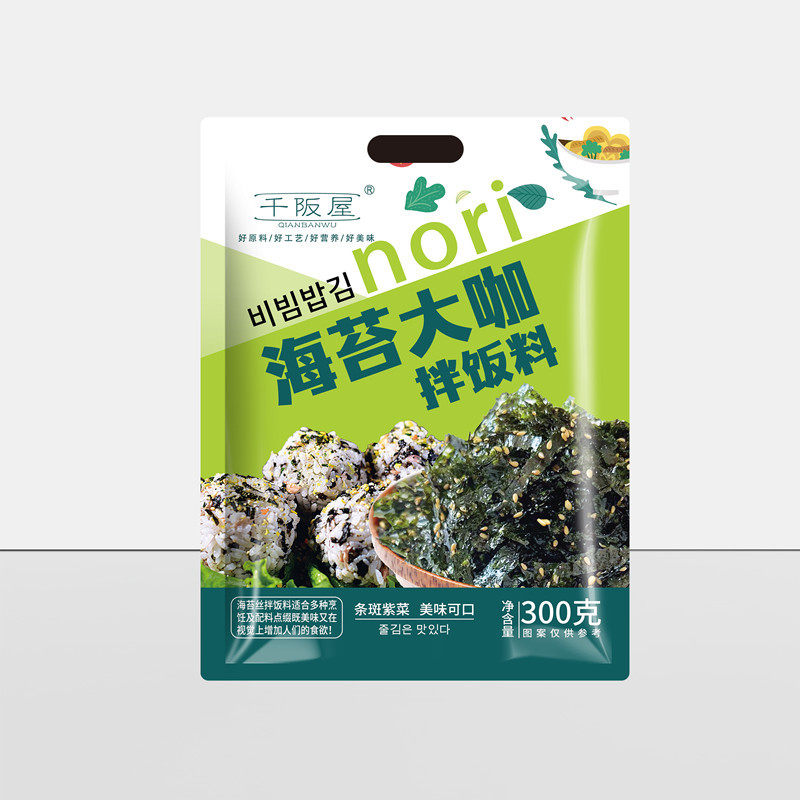 千阪屋即食韩式拌饭料 海苔丝 拌饭海苔碎 岩烧海苔拌饭 儿童零食