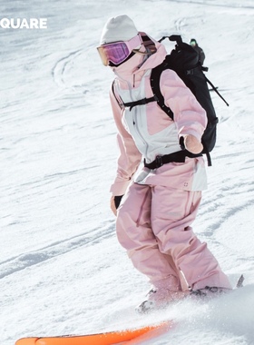 UZSQUARE 未限 3L eVent 十字拼接专业单双板滑雪服 [CROSS]
