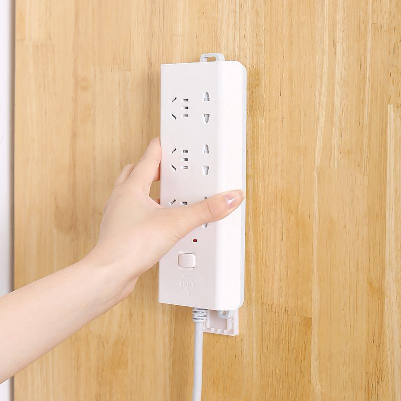 插排线板固定器家用免订排插收纳墙上插座壁挂插板路由器固定器使用感如何?
