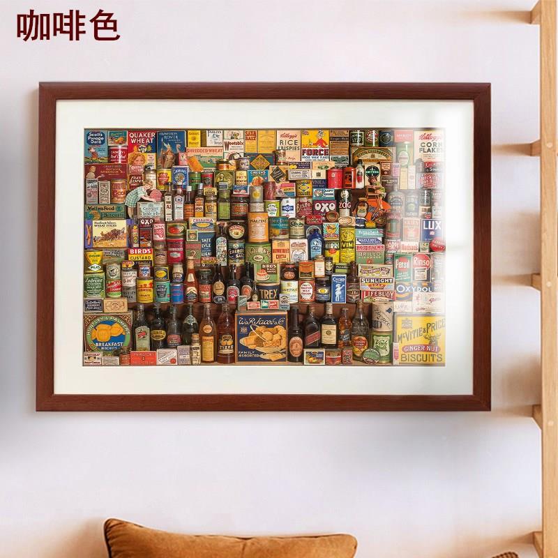 W5BF765J979框Z7新款拼图框1000片0X75框架500片2000片装裱画挂墙