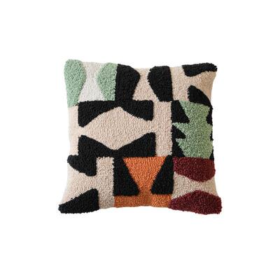 简约客厅沙发抱枕套高定密实圈绒轻奢办公会议室靠垫家用床头靠枕