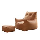 压缩沙发碎海绵懒人沙发榻榻米客厅休闲超大单人靠背椅