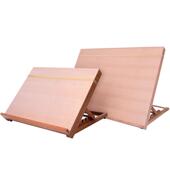 木质台式 桌面画架榉木A2桌面画板水粉丙烯油画画架A3画板