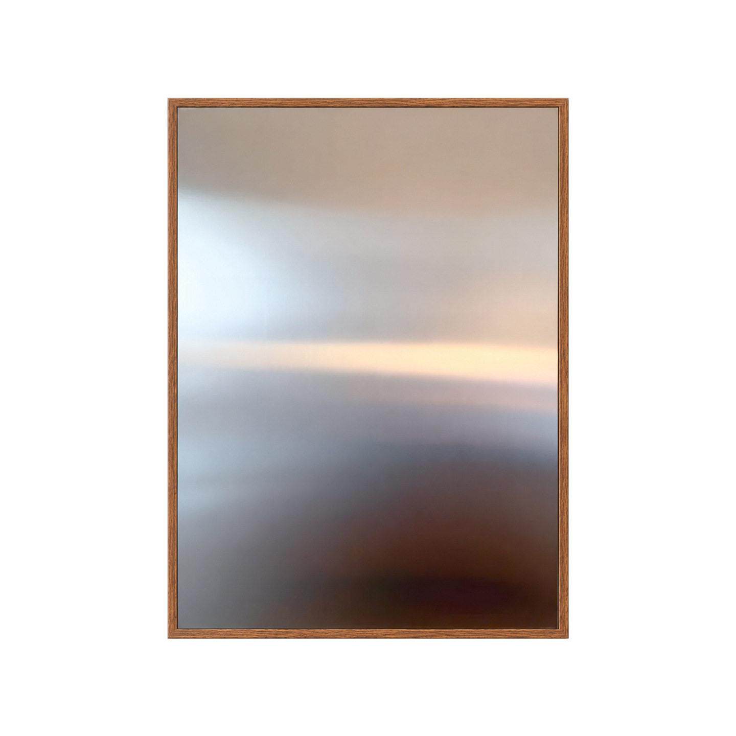 原木边框照片展示板新中式民俗年画磁吸不锈钢挂画书房墙面装饰画