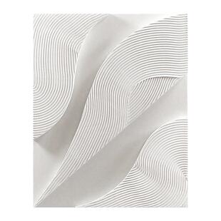 现代简约客厅沙发背景墙装饰画3d立体挂画玄关走廊过道浮雕竖壁画