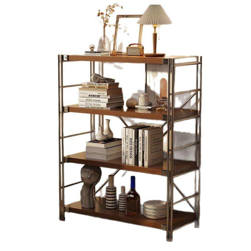 日式置物架落地多层客厅阳台储物架书架厨房微波炉收纳架可移动,收纳整理,书桌收纳置物架,淘宝优惠券,粉丝福利购,淘宝优惠卷