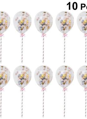 10 Pcs Cake Decorating Add- Themed Party Decorations