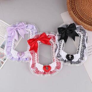 Sleeve Bow Photocard Holder DIY Fabric Pendant Photo Card