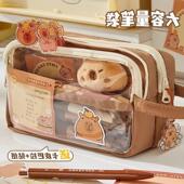 Cute Waterproof Pencil for Korea Pencilcase Cases Girls Canv