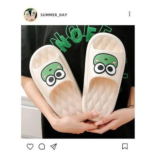 Summer Beach Slides Bathroom Anti Slip Slipper Non-Slip Home