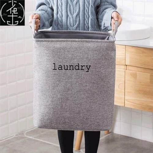 folding large size sorting fabric basket laundry basket