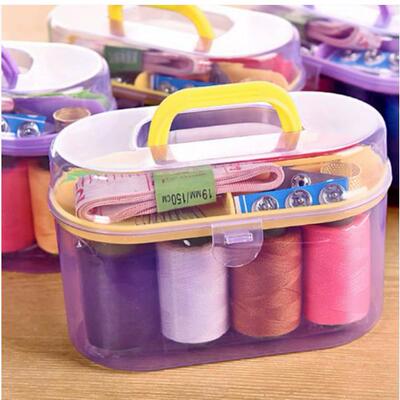 Sewing sewing kit box needle and thread large size student