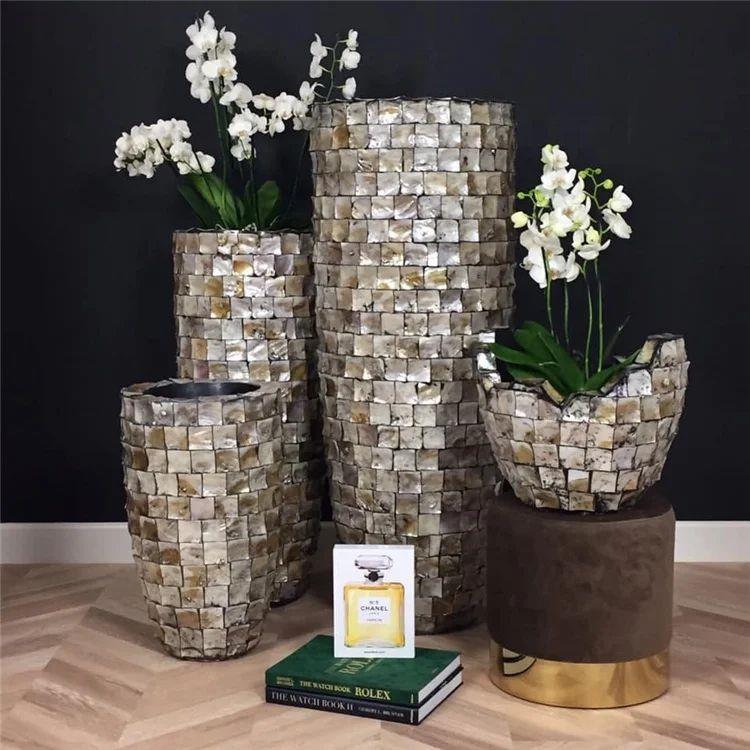 Sea model shell grower mother of pearl large shell mop floor