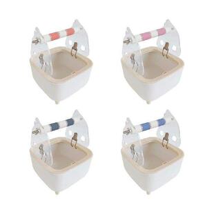 Parrot Training Toilet Stand with Waste Bin Bird Gym