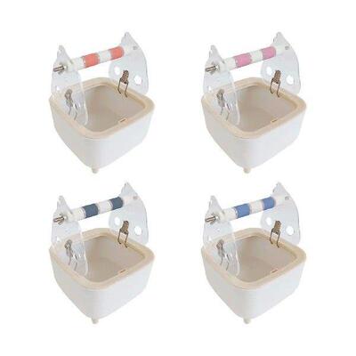 Parrot Training Toilet Stand with Waste Bin Bird Gym