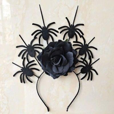 Funny Black Bat Headband Costume Accessory Pumpkin Ghost