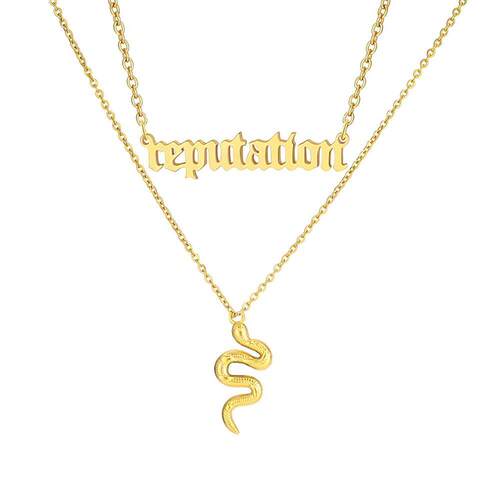 Taylor the Swift Reputation Music Album and Snake Necklace D