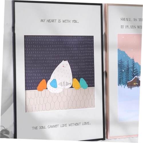 Photo Frame Picture Poster Frames Wood Wall Decor Hanging