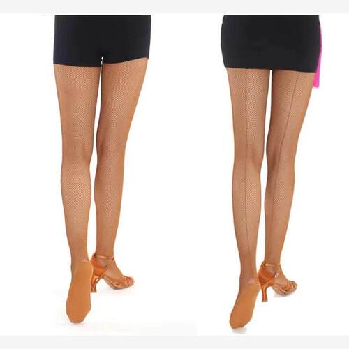 Professional Hard Mesh Tights Latin Dance Fishnet Stockings