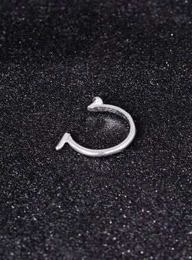 Halloween nail open ring万圣节饰品