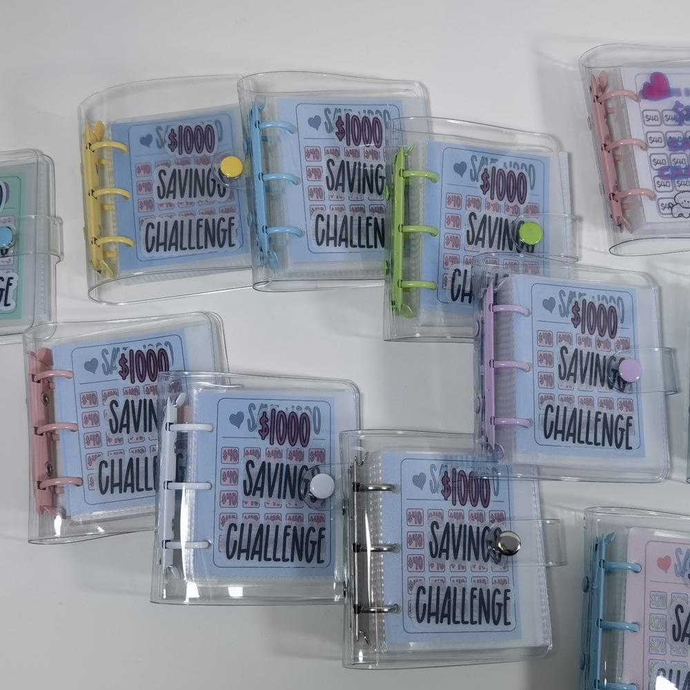 $1000 Savings Challenge Binder Money Saving Reusable Budget