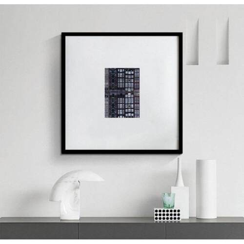 Square solid wood picture frame hanging wall 33 38 30 40 45