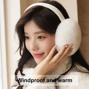 Thick Muff Soft Thermal Detachable Folding Washable Ear