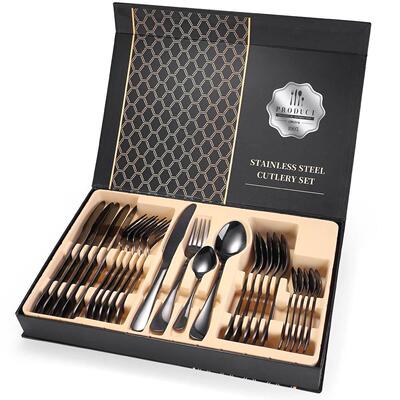 Hot Stainless Steel Flatware Silverware Set Cutlery Set knif