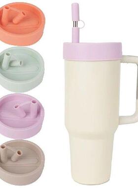 Silicone Spill Proof Stopper Straw Cap Leak Proof Cup Lid