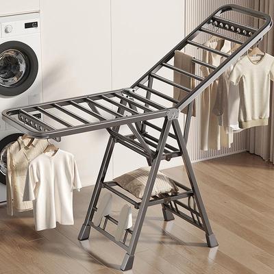 出口德国晾晒衣架多功能折叠落地