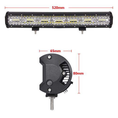 新款汽车工作灯LED light bar 140灯长条灯20寸射灯改装车顶灯