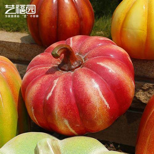 玻璃钢仿真水果蔬菜雕塑农场果园观光园草莓摆件户外园林景观小品