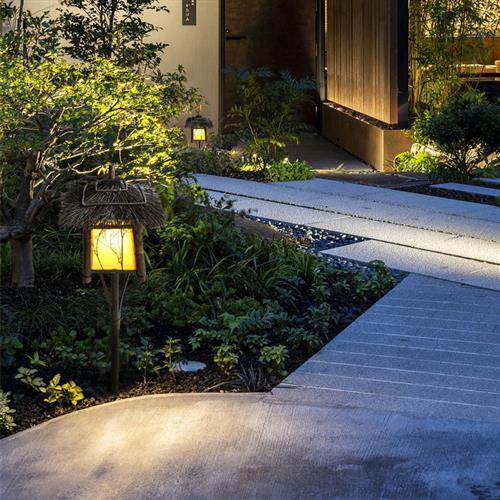 户外防水插地草坪灯别墅花园庭院灯复古田园风民宿公园草地景观灯