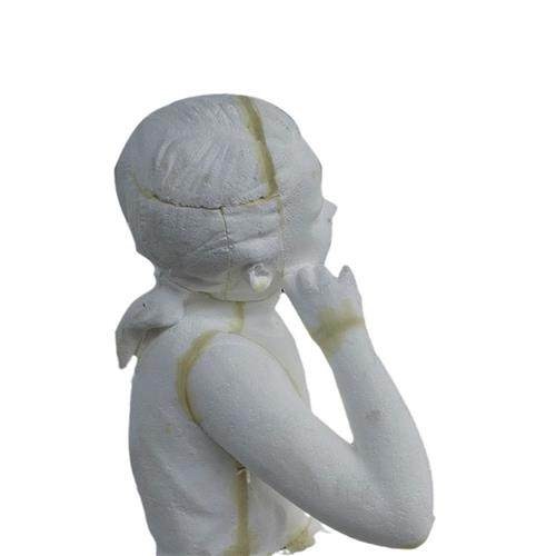 户外抽象人物天使雕塑玻璃钢读书人学校草坪园林景观装饰品摆件