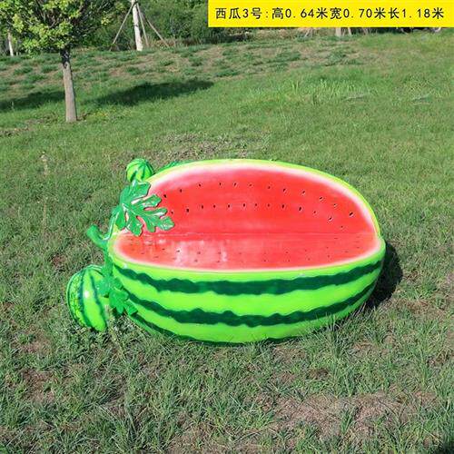 玻璃钢仿真水果装饰雕塑户外蔬菜水果玻璃钢雕塑厂家定制