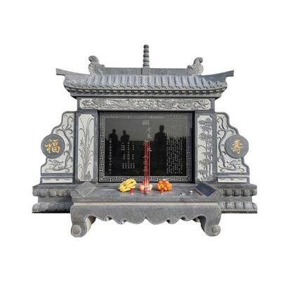 墓碑石雕大理石花岗岩石雕供桌公墓陵园组合墓碑纪念碑厂家供应