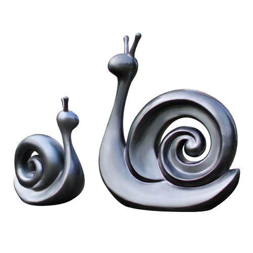 玻璃钢抽象蜗牛雕塑摆件小区公园草坪景观小品几何动物草地装饰品