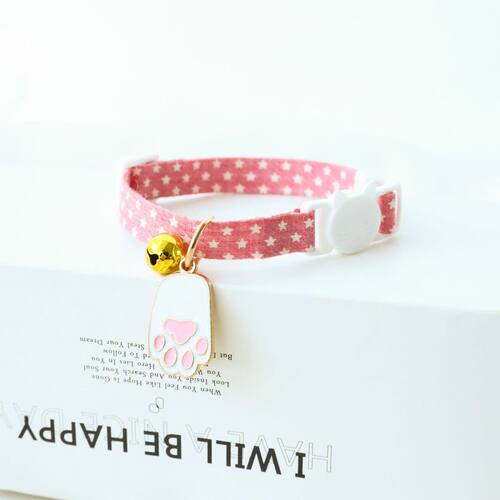 1PCS Adjustable Fruit Cat Collar Candy Color Avocado Pendant