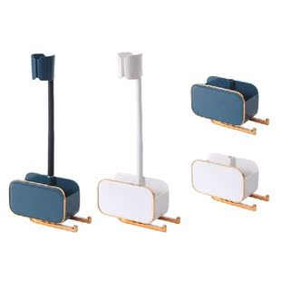 Lovely Adjustable Hair Dryer Stand Hair Dryer Holder Wall