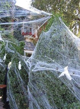 1 Set Halloween Spider Web Decor Halloween Scary Party