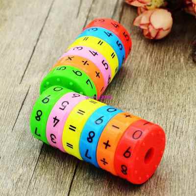 Magnetic Mathematics Learning Cylinder Numbers Toys Kinderga