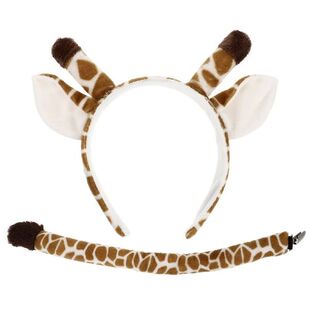 Giraffe Prop Costume Tailears Toddler Headband Cosplay Hair
